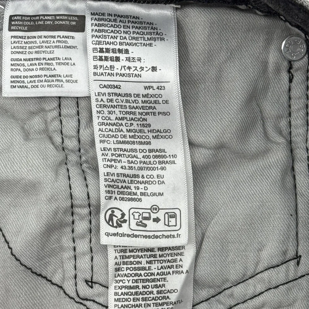Levi's 559 Relaxed Straight Leg Jeans Men's33x32 Denim NWT Reclaimed Sustainable